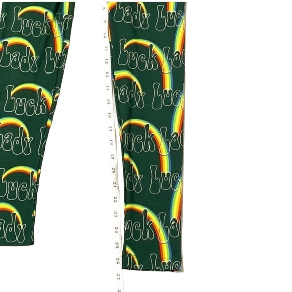 LuLaRoe Rainbow Lady Luck Leggings OS - Picture 7 of 7